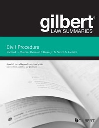 Abbildung von: Gilbert Law Summary on Civil Procedure - Gilbert