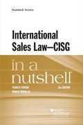 Cover: International Sales Law - CISG - in a Nutshell - West Academic Press