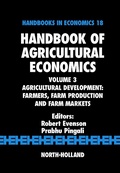 Cover: Handbook of Agricultural Economics - Elsevier