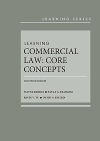 Enlarge image Cover: Learning Commercial Law - West Academic Press