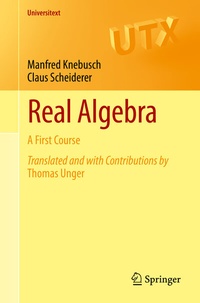Abbildung von: Real Algebra - Springer