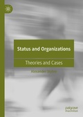 Cover: Status and Organizations - Palgrave Macmillan