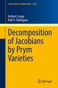 Cover: Decomposition of Jacobians by Prym Varieties - Springer