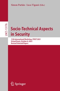 Abbildung von: Socio-Technical Aspects in Security - Springer