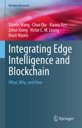 Cover: Integrating Edge Intelligence and Blockchain - Springer