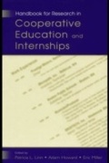 Cover: Handbook for Research in Cooperative Education and Internships - Routledge