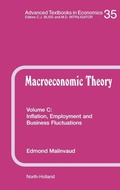 Cover: Inflation, Employment and Business Fluctuations: Volume 35C - North-Holland