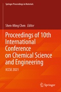 Cover: Proceedings of 10th International Conference on Chemical Science and Engineering - Springer