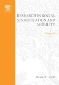 Cover: Research in Social Stratification and Mobility - Elsevier