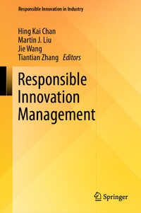 Enlarge image Cover: Responsible Innovation Management - Springer