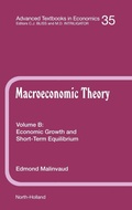 Cover: Economic Growth and Short-Term Equilibrium: Volume 35B - North-Holland