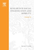 Cover: Research in Social Stratification and Mobility - Elsevier