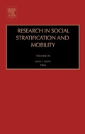 Cover: Research in Social Stratification and Mobility: Volume 20 - JAI Press Inc.