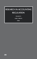 Cover: Research in Accounting Regulation: Volume 16 - JAI Press Inc.