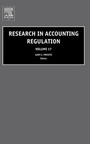 Cover: Research in Accounting Regulation: Volume 17 - JAI Press Inc.
