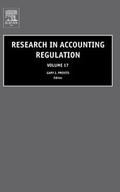 Cover: Research in Accounting Regulation: Volume 17 - JAI Press Inc.