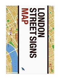 Abbildung von: London Street Signs Map - Blue Crow Media