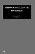 Cover: Research in Accounting Regulation: Volume 15 - JAI Press Inc.