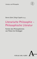Cover: Literarische Philosophie - Philosophische Literatur - Karl Alber Verlag