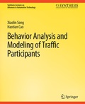 Cover: Behavior Analysis and Modeling of Traffic Participants - Springer