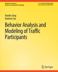 Enlarge image Cover: Behavior Analysis and Modeling of Traffic Participants - Springer