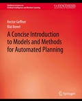 Cover: A Concise Introduction to Models and Methods for Automated Planning - Springer