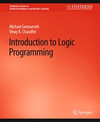 Enlarge image Cover: Introduction to Logic Programming - Springer
