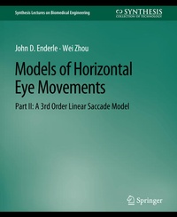 Enlarge image Cover: Models of Horizontal Eye Movements, Part II - Springer