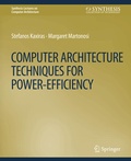 Cover: Computer Architecture Techniques for Power-Efficiency - Springer
