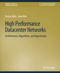 Cover: High Performance Datacenter Networks - Springer