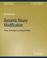 Enlarge image Cover: Dynamic Binary Modification - Springer