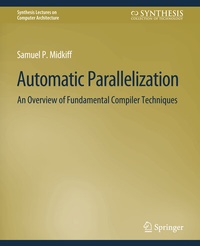Enlarge image Cover: Automatic Parallelization - Springer