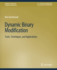 Enlarge image Cover: Dynamic Binary Modification - Springer