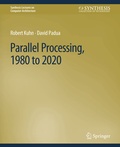 Cover: Parallel Processing, 1980 to 2020 - Springer
