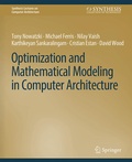 Cover: Optimization and Mathematical Modeling in Computer Architecture - Springer