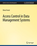 Cover: Access Control in Data Management Systems - Springer