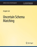 Cover: Uncertain Schema Matching - Springer