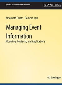 Enlarge image Cover: Managing Event Information - Springer