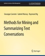 Cover: Methods for Mining and Summarizing Text Conversations - Springer