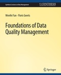 Cover: Foundations of Data Quality Management - Springer