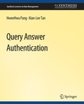 Cover: Query Answer Authentication - Springer