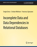 Cover: Incomplete Data and Data Dependencies in Relational Databases - Springer