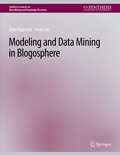 Cover: Modeling and Data Mining in Blogosphere - Springer