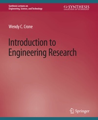 Enlarge image Cover: Introduction to Engineering Research - Springer