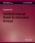 Cover: Statistical Language Models for Information Retrieval - Springer