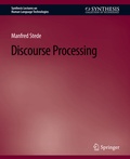 Cover: Discourse Processing - Springer