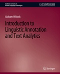 Cover: Introduction to Linguistic Annotation and Text Analytics - Springer