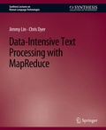 Cover: Data-Intensive Text Processing with MapReduce - Springer