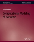 Cover: Computational Modeling of Narrative - Springer