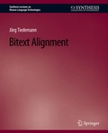 Cover: Bitext Alignment - Springer
